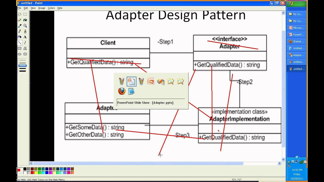 Adapter Design Pattern in C